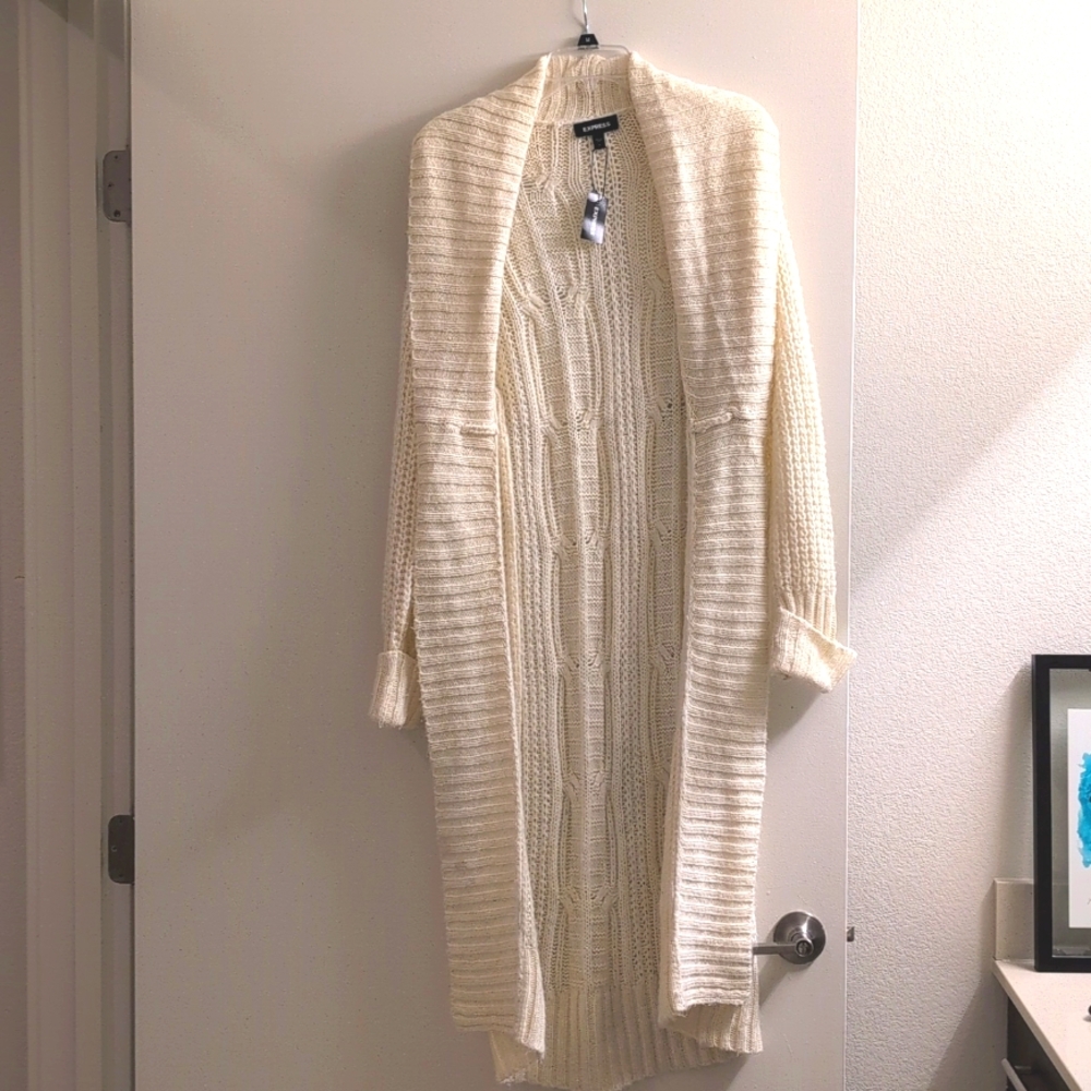 Gorgeous Express NWT Long Sweater
